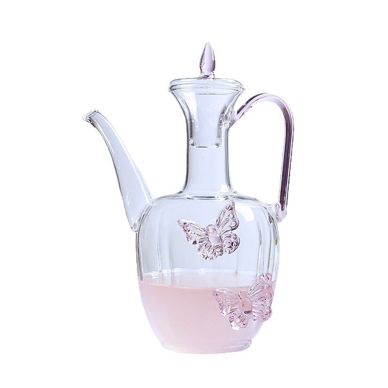 Butterfly Tea Goblet punaviinilasi borosilikaatti lasi